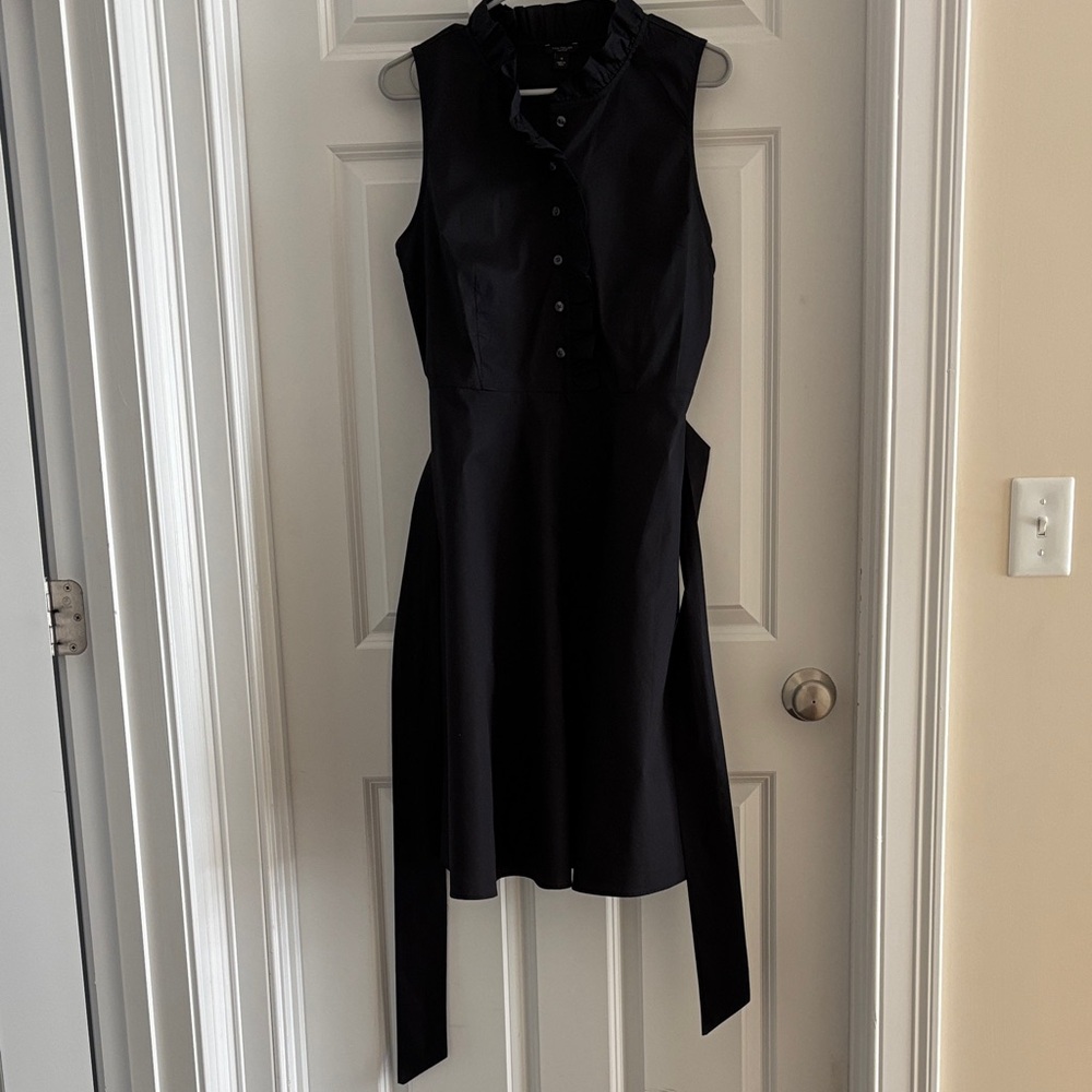 Ann Taylor Factory Black Sleeveless Dress